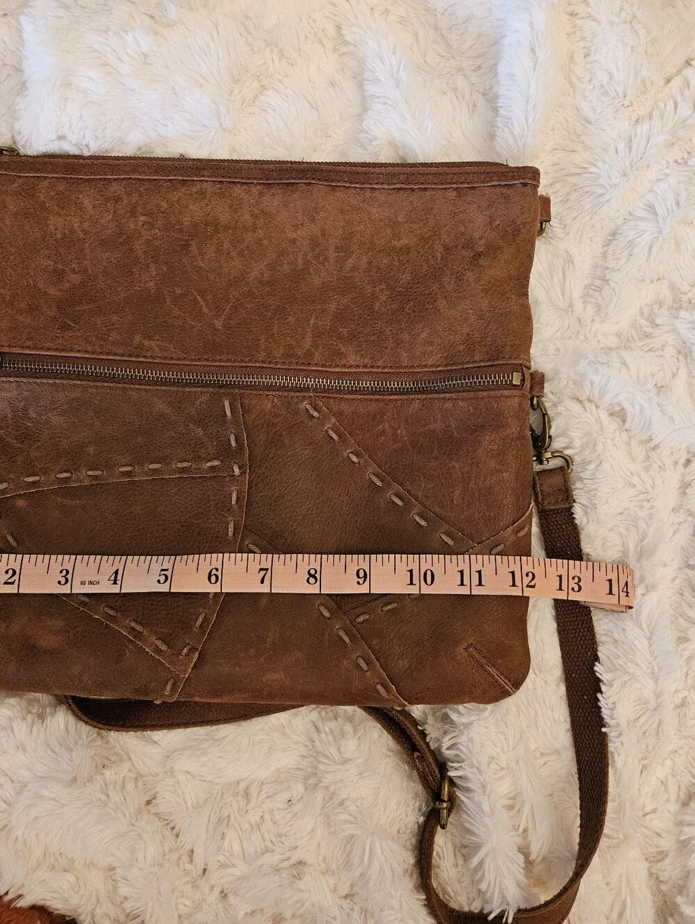 Lucky Brand✨️Fold-Over Bag